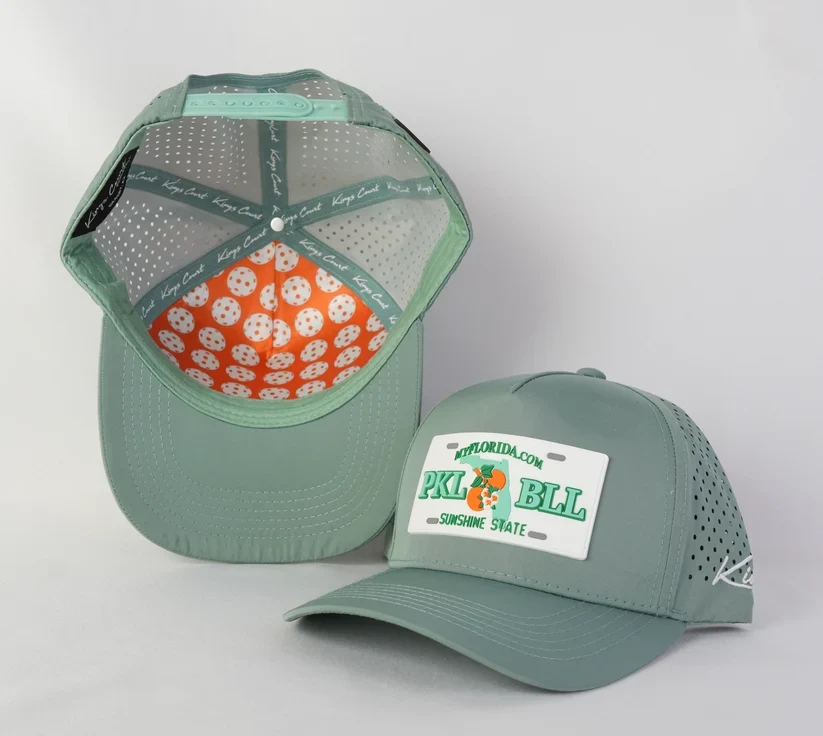 Kings Court Florida Performance Pickleball Hat | Structured 5-Panel