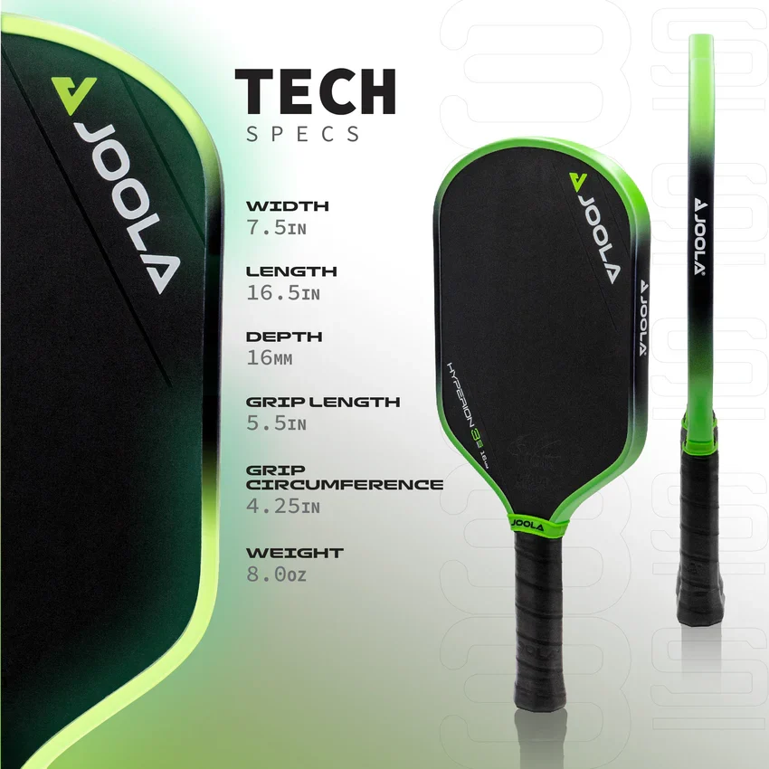 Pala de pickleball JOOLA Ben Johns Hyperion 3S (16 mm)