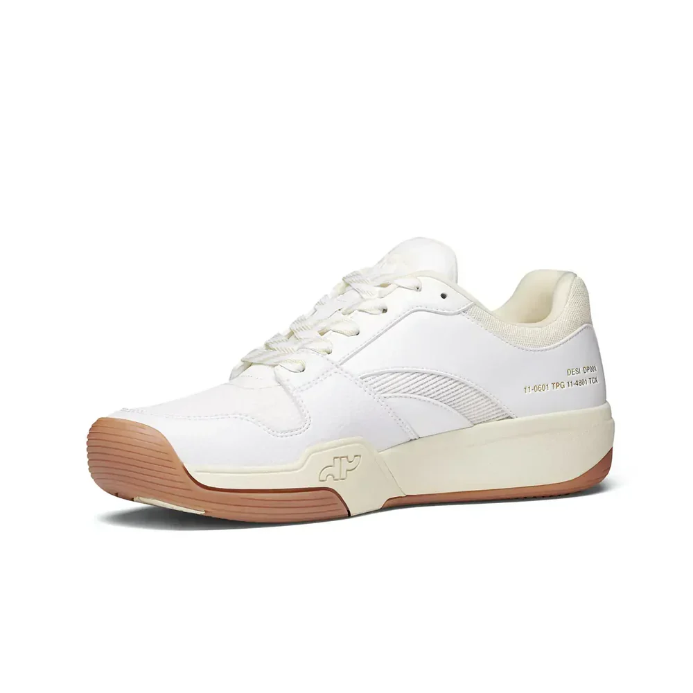 Sapatilhas de Pickleball DAPS Desi Low para Homem | White/Cream
