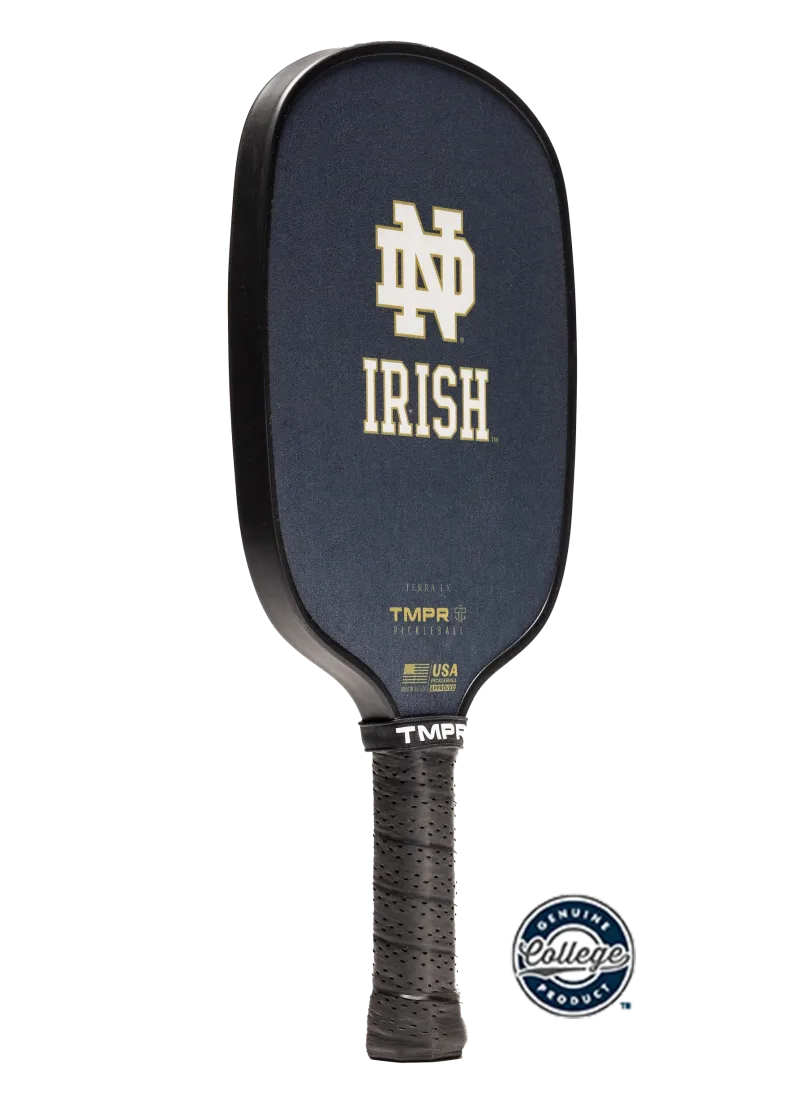 TMPR Terra LX Notre Dame Pickleball Paddle | Irish Tradition