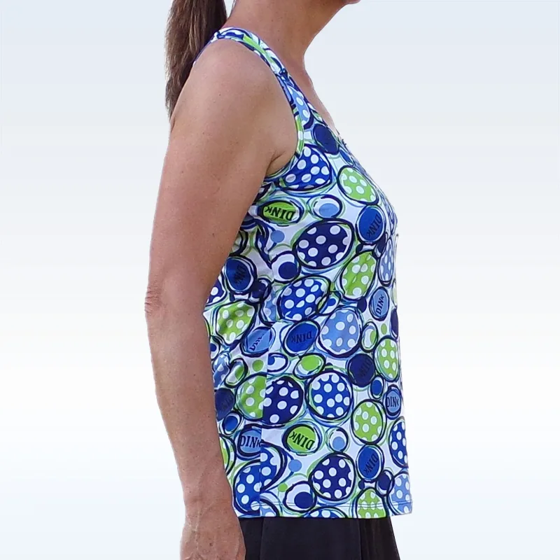 Pickleball Bella Dink 1 Racerback Tank