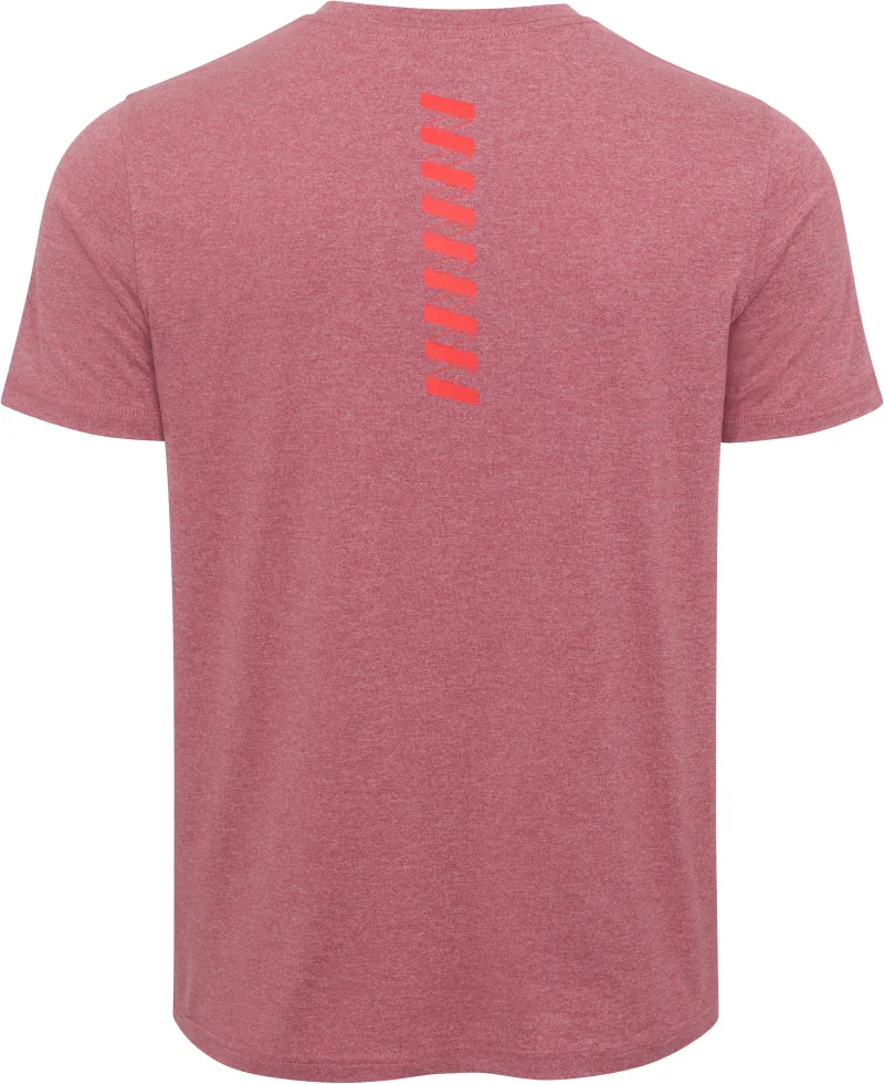 Wringer Wear Men's Wringer Performance Tee | Heather Sun Dried Tomato