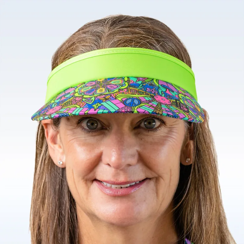Pickleball Bella Groovy Visor