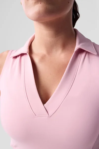 Centerline Damen Cross-Sport ärmelloses Polo-Kleid