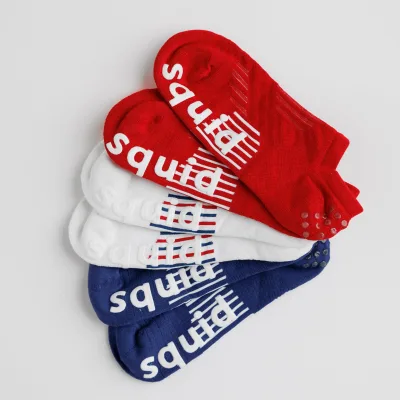 Squid Socks All-American Grip Socks | No-Show