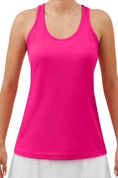 Pickleball Bella Diva 핑크 레이서백 탱크