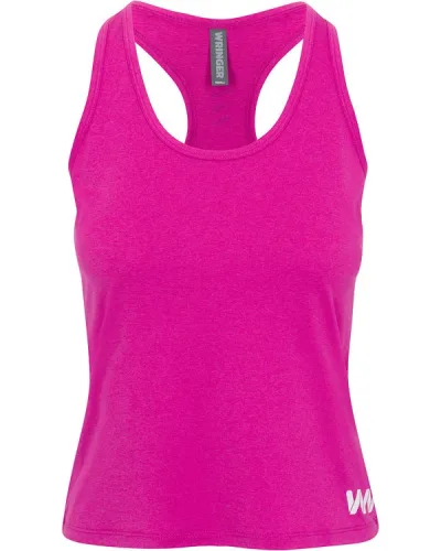 Wringer Wear 女裝 Sierra Racerback Tank | Fuchsia Red