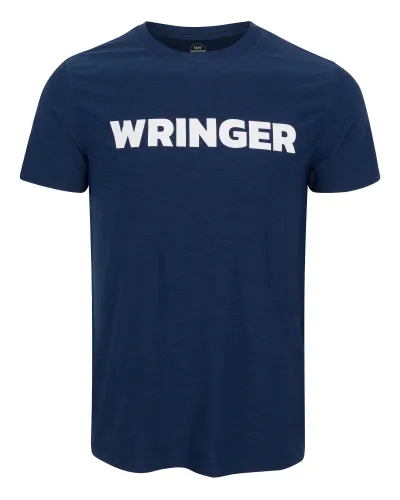 Wringer Wear Men's Wringer Performance Tee | Heather Navy