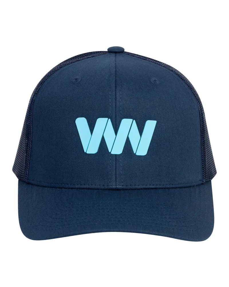 Wringer Wear Adjustable Mesh Logo Pickleball Hat | Navy
