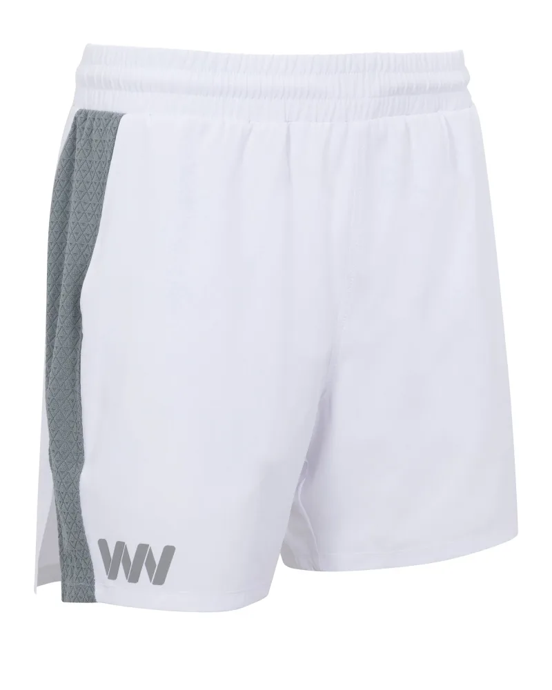 Wringer Wear Mojave 6" wyściełane szorty do pickleballa dla mężczyzn | White