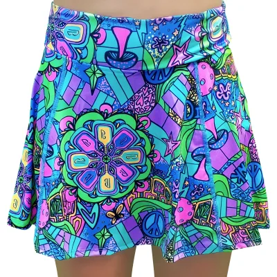 Pickleball Bella Groovy A-Line Skort