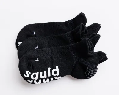 Squid Socks Blackout Grip Socks | Ankle