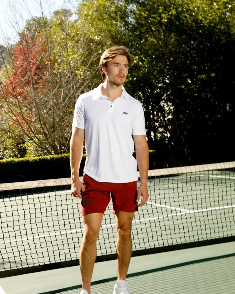 Wringer Wear Men's Everyday Performance Polo | White