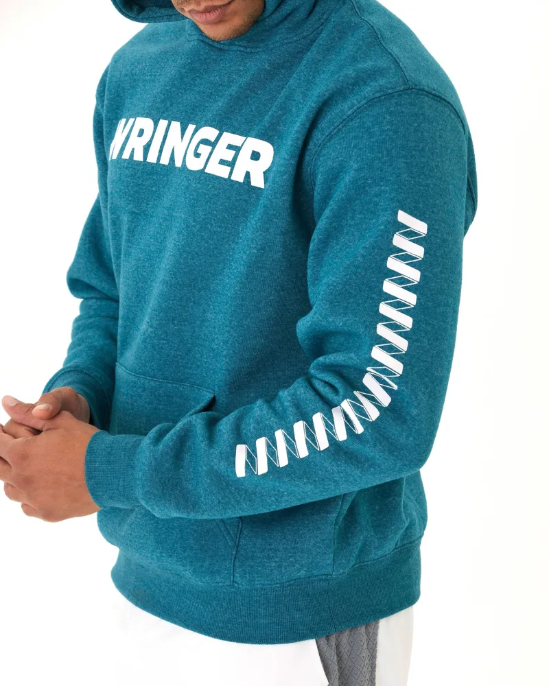 Wringer Wear メンズ Core Graphic フーディー | ヘザーディープレイク