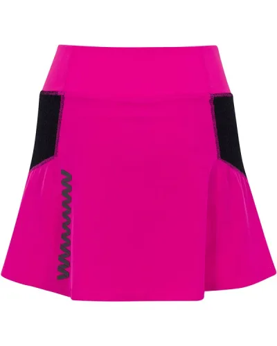 Wringer Wear Moab 12" pickleball-nederdel til kvinder | Fuchsia Red