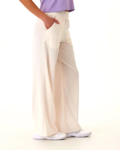 Wringer Wear 女裝寬腳長褲 | Whisper White