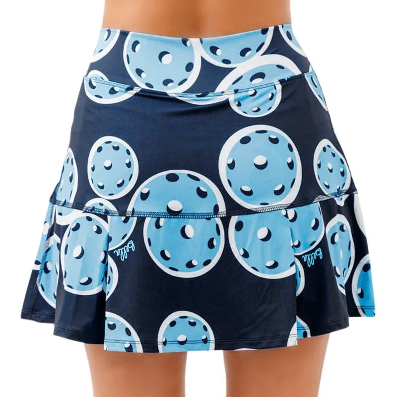 Pickleball Bella Double Bounce Drop Pleat Skort