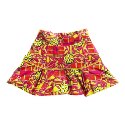 Pickleball Bella Angle Shot 1 Drop Pleat Skort