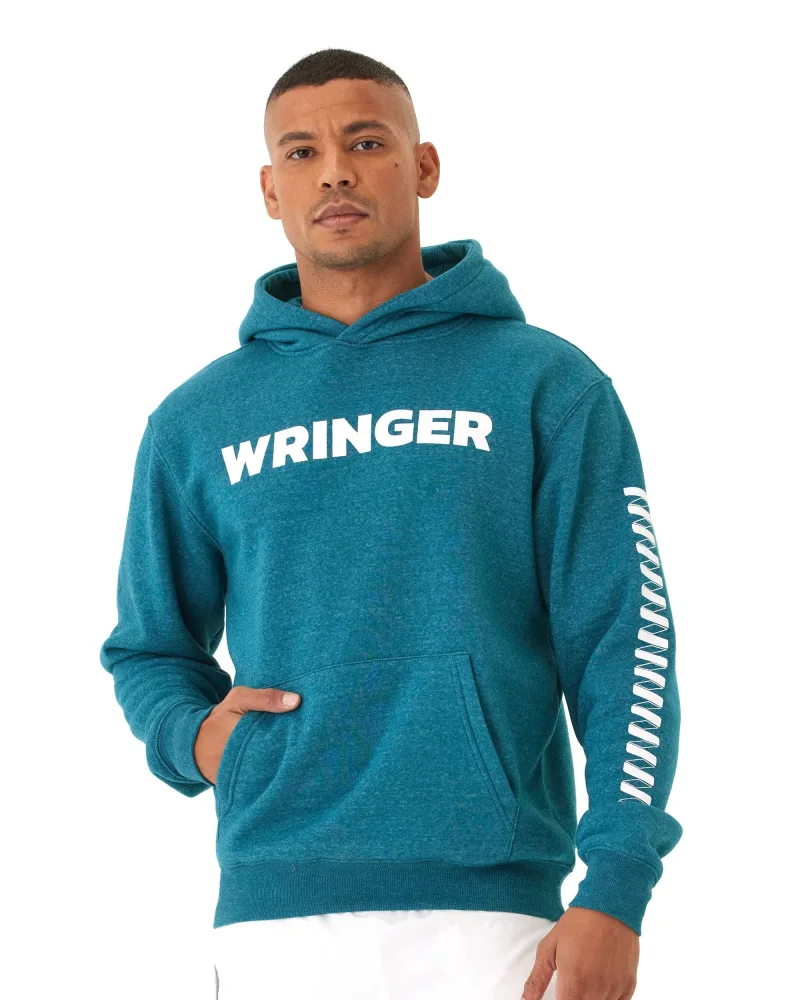 Wringer Wear メンズ Core Graphic フーディー | ヘザーディープレイク