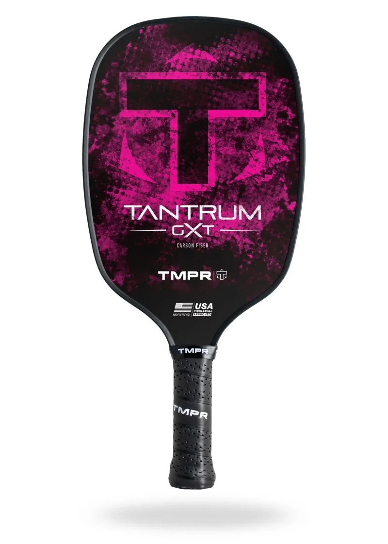 TMPR Tantrum GXT Pickleball Paddle | Carbon Fiber Face