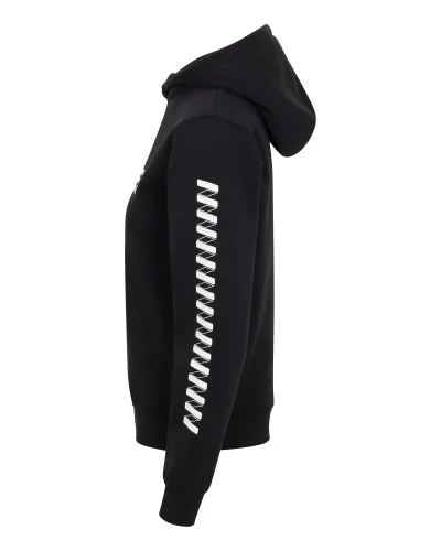 Wringer Wear Women's Core Graphic Hoodie | Black