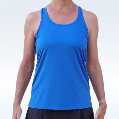 Pickleball Bella Royal Blue Racerback Tank