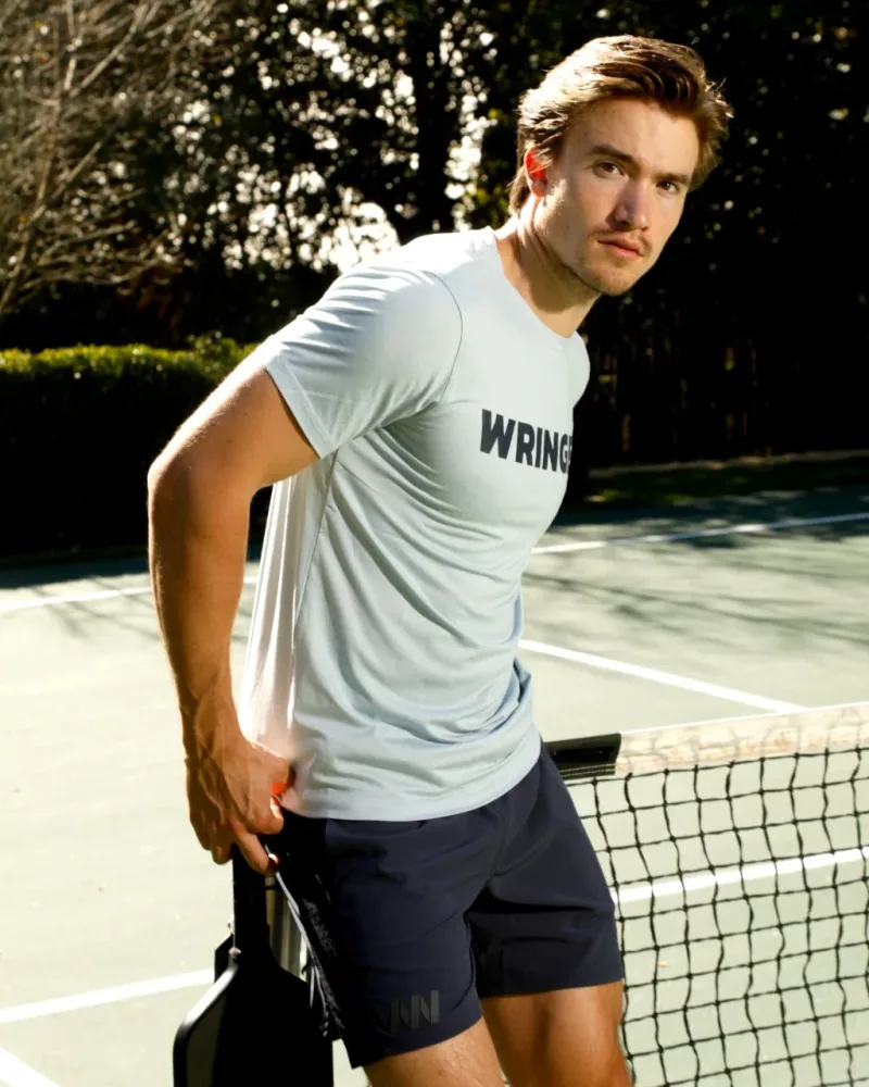 Wringer Wear Men's Wringer Performance Tee | Hydrangea