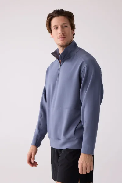 Sweatshirt com meio fecho Centerline Men's Après Quarter Zip