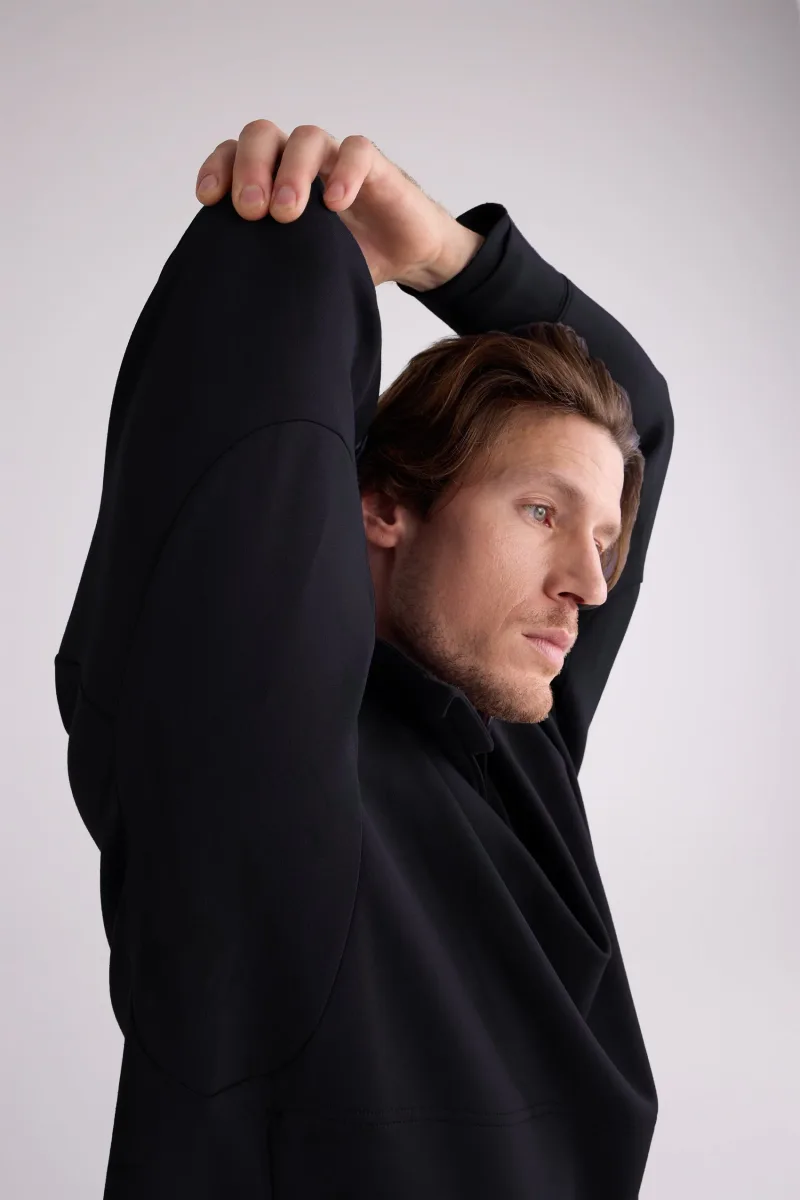 Sweatshirt com meio fecho Centerline Men's Après Quarter Zip