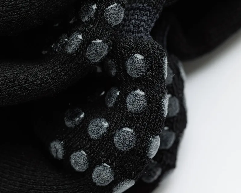 Squid Socks Zwarte Grip Sokken | Enkel