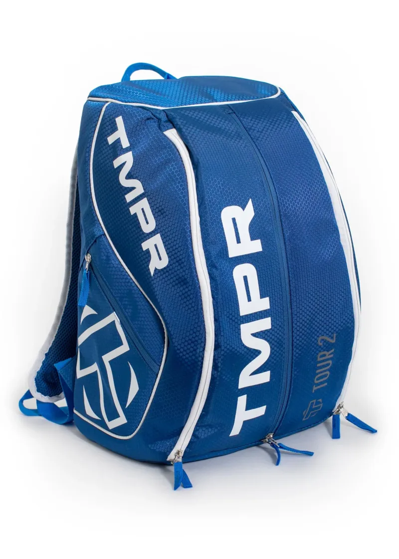 Sac à dos de pickleball TMPR Tour 2 | Bleu/Blanc