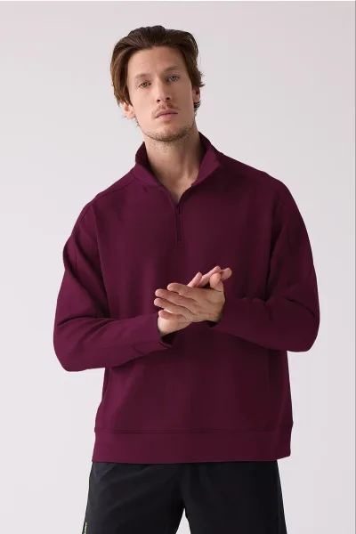 Sweatshirt com meio fecho Centerline Men's Après Quarter Zip