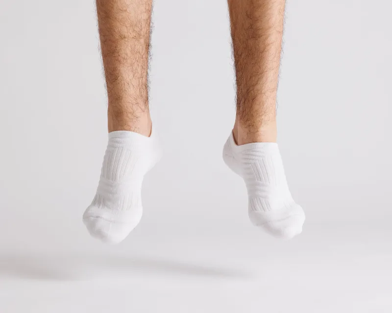 Squid Socks White Grip Socks | No-Show