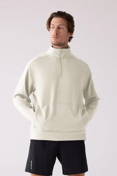 Sweatshirt com meio fecho Centerline Men's Après Quarter Zip