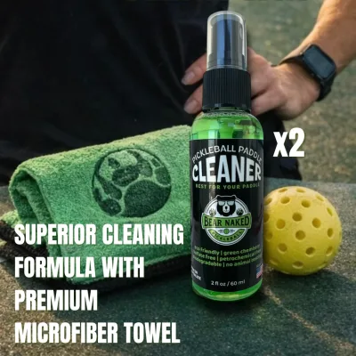 Bear Naked Paddle Cleaner Kit | Dua Botol 2 oz dan Handuk