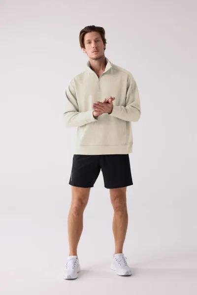 Sweatshirt com meio fecho Centerline Men's Après Quarter Zip