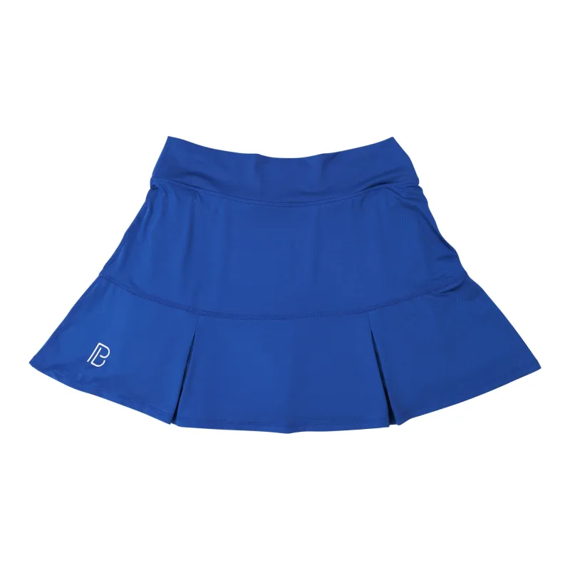 Pickleball Bella Navy with Double Bounce Drop Pleat Skort