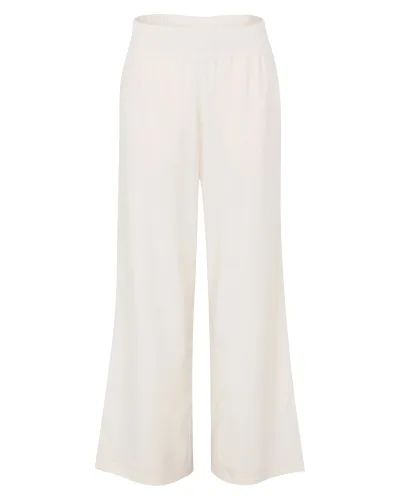 Wringer Wear 女裝寬腳長褲 | Whisper White