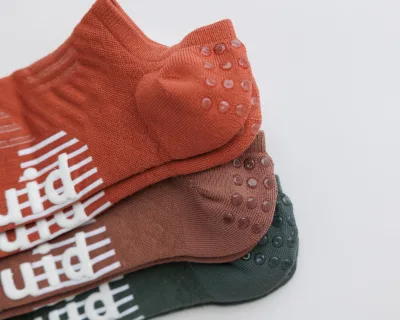 Squid Socks Earthbound Grip Socks 3-Pack | No-Show