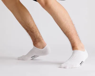 Squid Socks White Grip Socks | No-Show