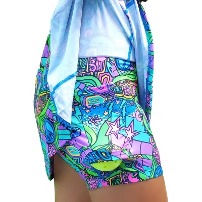Pickleball Bella Groovy Drop Pleat Skort