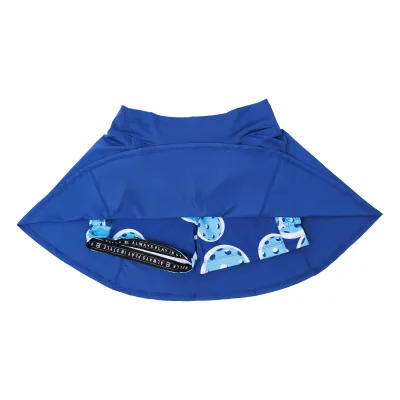 Pickleball Bella Navy with Double Bounce A-Line Skort