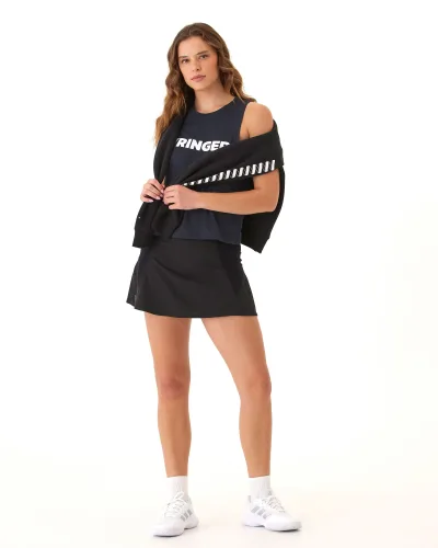 Wringer Wear Damen Moab 12" Pickleball-Rock | Schwarz