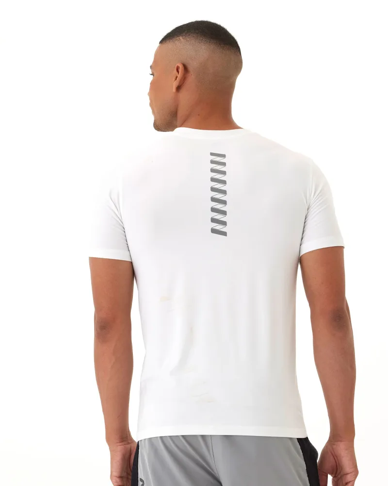Wringer Wear Men's Logo Performance Tee | White