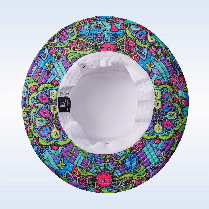 Pickleball Bella Groovy Bucket Hat
