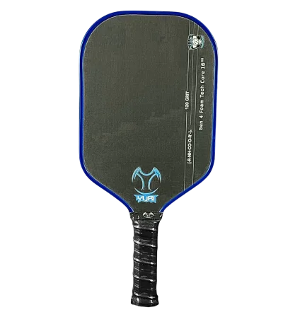 Yuri Blaze Blue Pickleball-Schläger | 120 Grit Spin Series