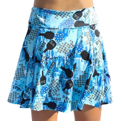 Pickleball Bella Graffiti 2 A-Line Skort
