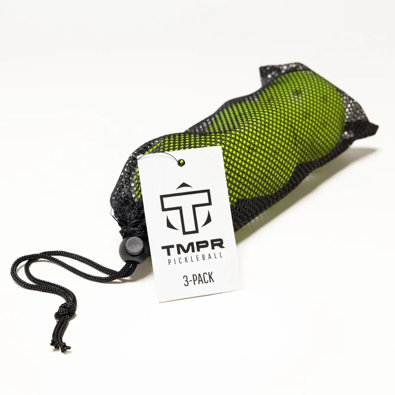 TMPR T-40 Outdoor Pickleball Ballen | 6-Pack