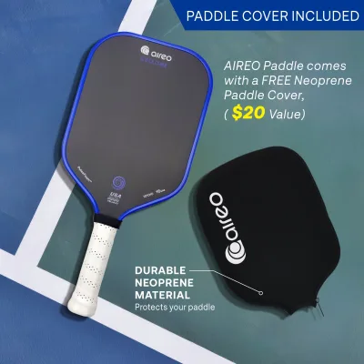 AIREO Cyclone 16mm Elongated Pickleball Paddle
