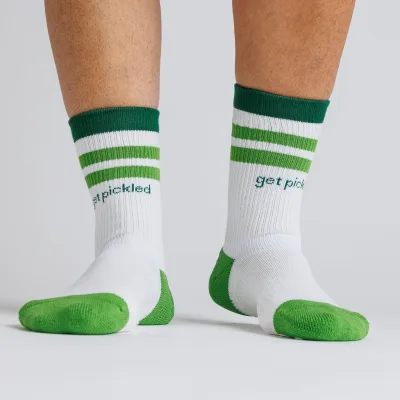 Squid Socks Pickle Pack Grip Socks | Crew